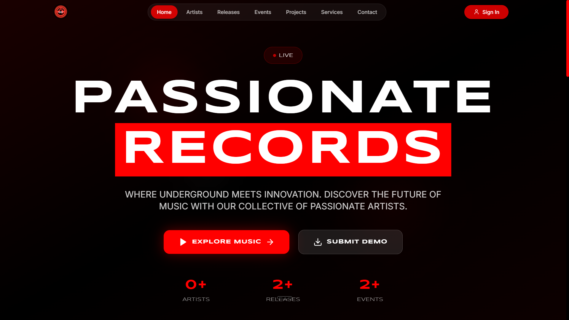 PASSIONATE RECORDS 