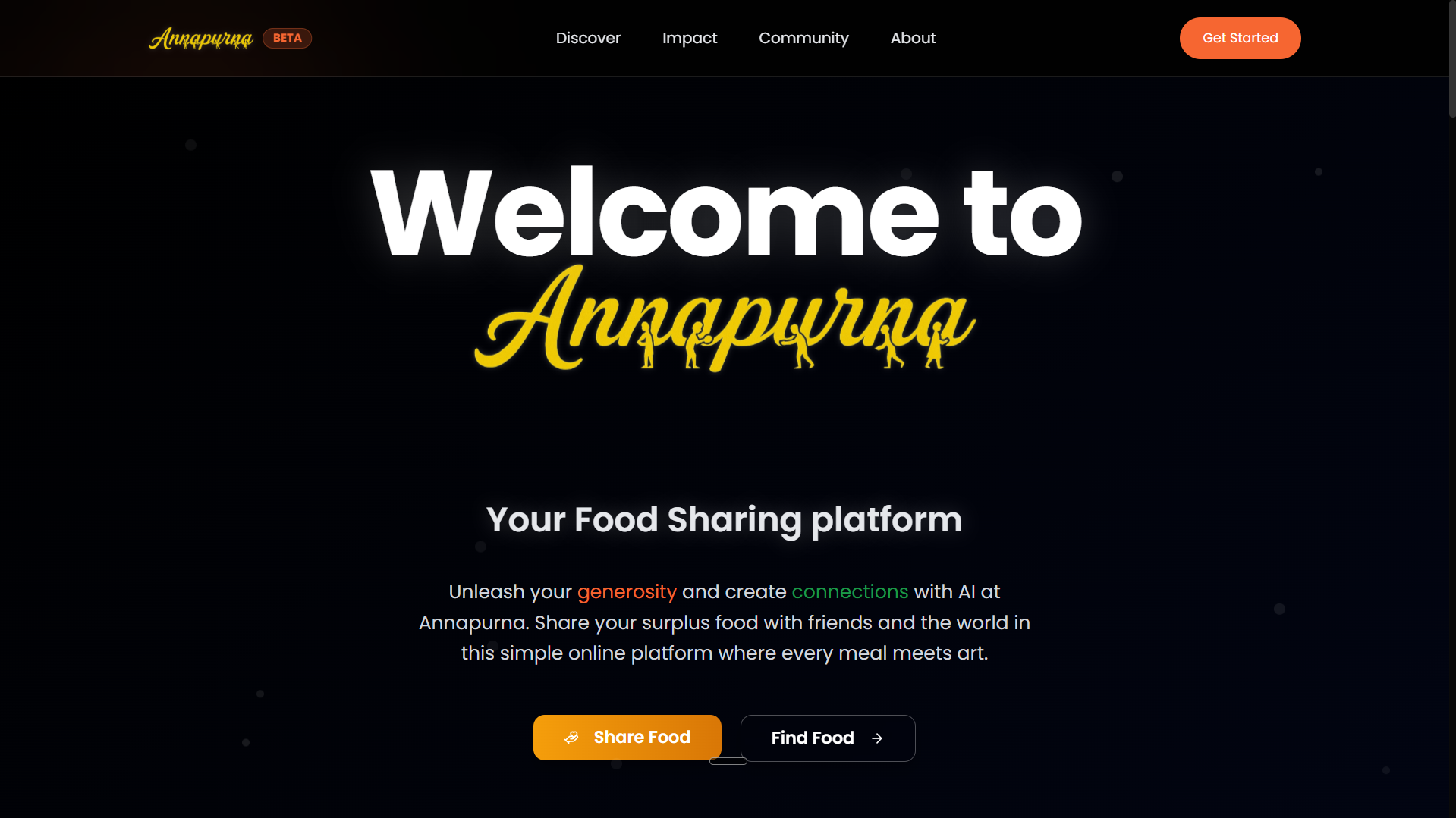ANNAPURNA - FOOD DONATION PLATFORM