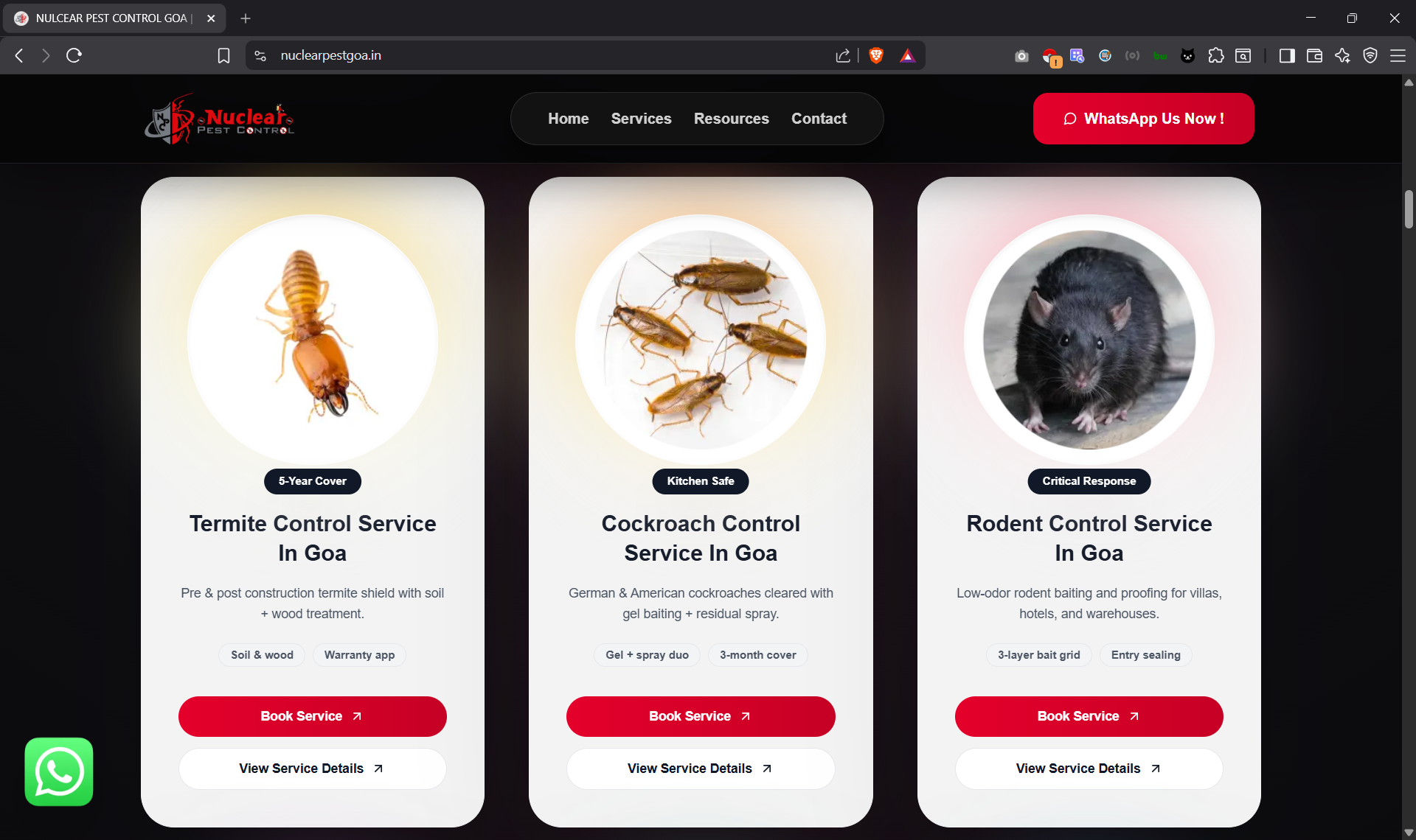 NUCLEAR PEST CONTROL GOA  — showcase image 2